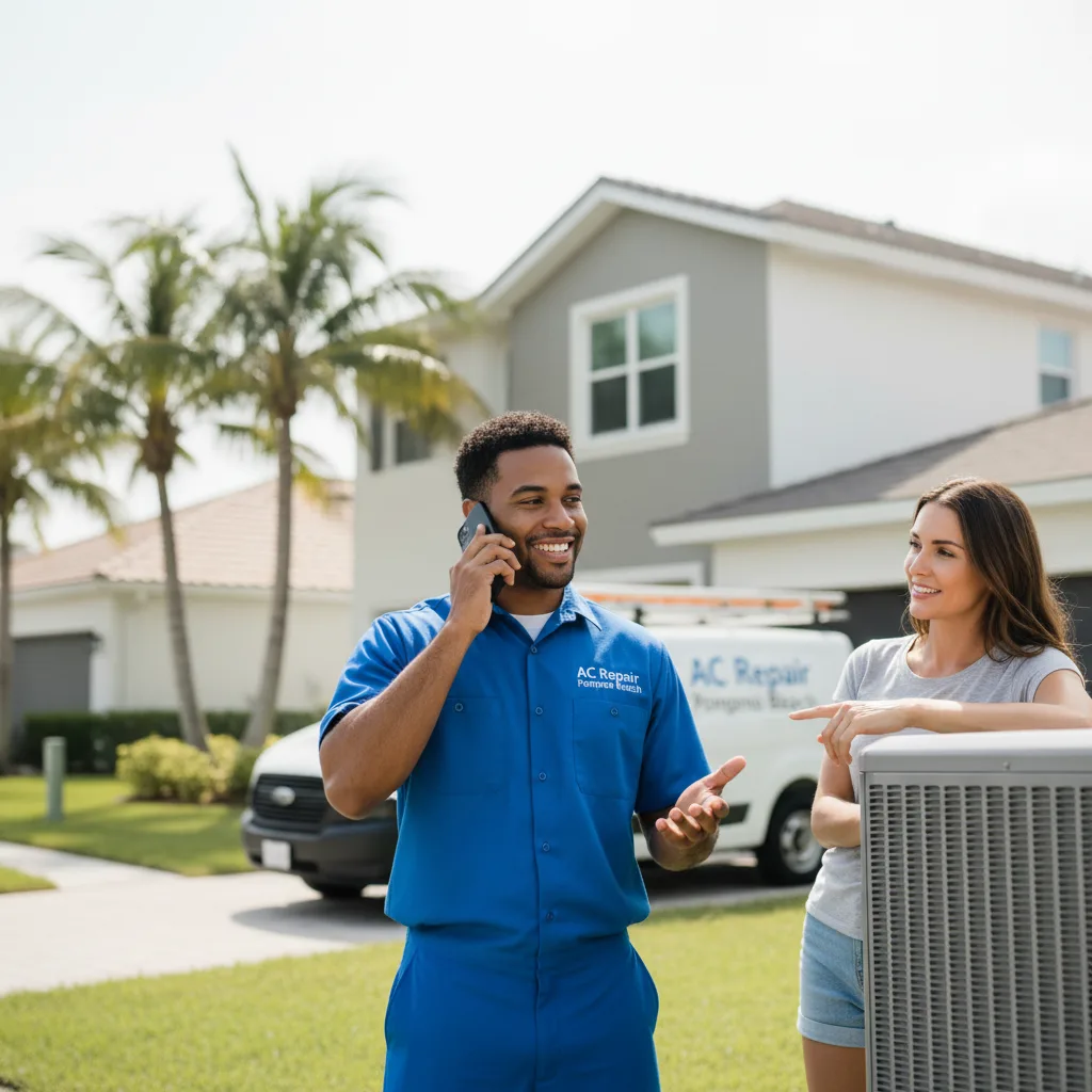 AC Repair Pompano Beach customer support in South Roxana